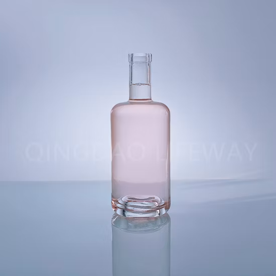 Empty Glass Liquor Bottle Burgundy Champagne Wine Bottle 750ml