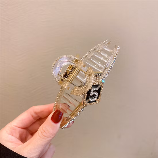 Pinces à cheveux bouteille de parfum perle strass grand disque épingle à cheveux accessoires de cheveux été Sexy luxe Design épingle à cheveux