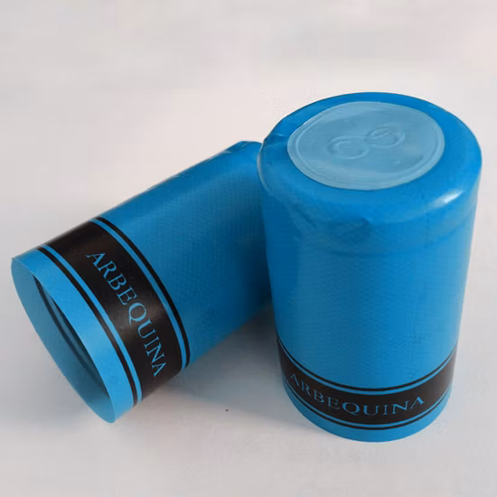 Capsule de vin en film thermorétractable en PVC de conception personnalisée