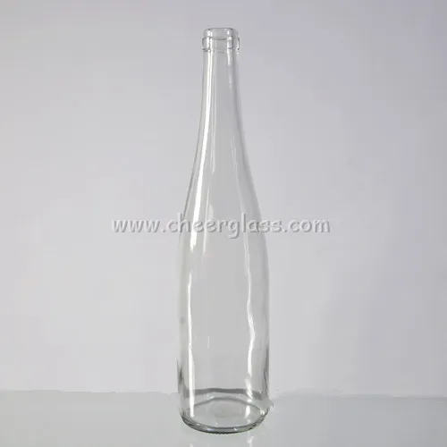 700 ml Bouteille en verre de grande capacité Klein Bouteille imprimée personnalisée avec finition en liège